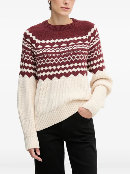  Barbour Pull Mabel Fair - Rouge 