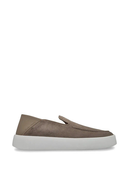  Barrett Suede Leather Loafers - Marron 