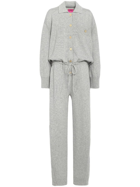  Barrie X Sofia Coppola Combinaison En Cachemire - Gris 