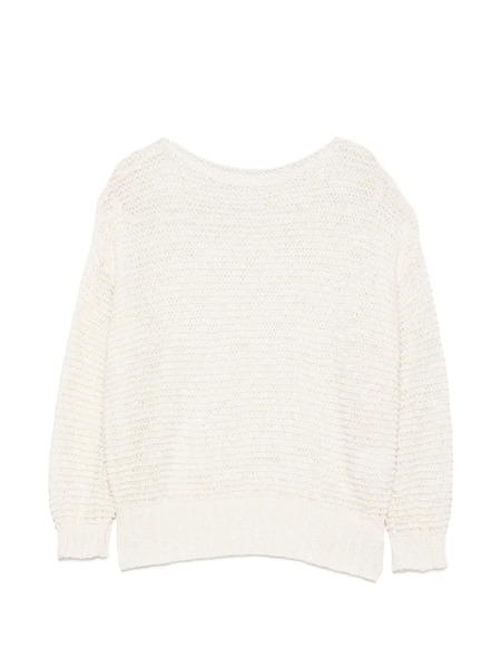  Base Milano Pull En Maille - Blanc 