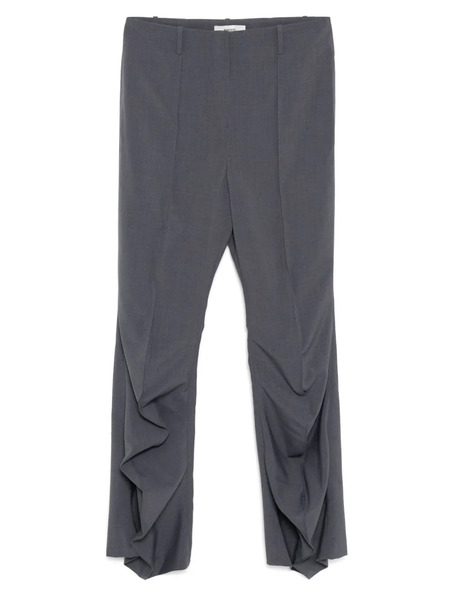  Besfxxk Pantalon à Effet Drapé - Gris 