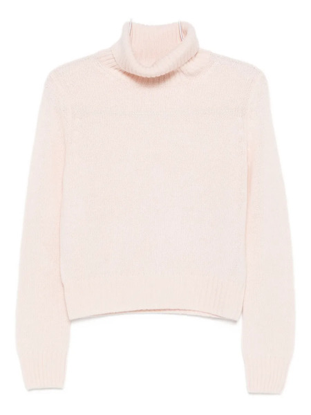  Beyou Pull à Col Roulé - Rose 