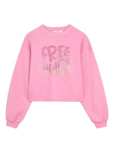  Billieblush Pull à Ornements - Rose 