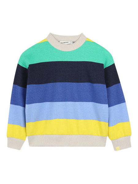  Billieblush Pull à Rayures - Bleu 