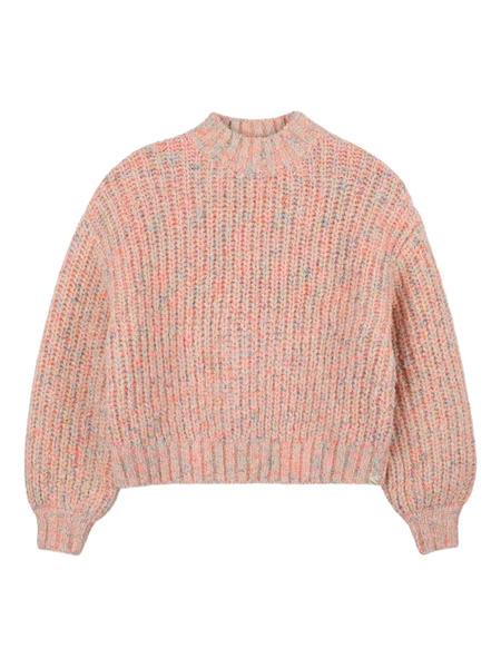  Billieblush Pull En Maille épaisse - Orange 