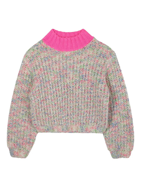  Billieblush Pull En Maille épaisse - Rose 