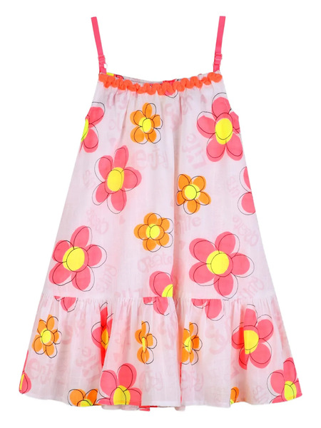  Billieblush Robe à Fleurs Imprimées - Rose 