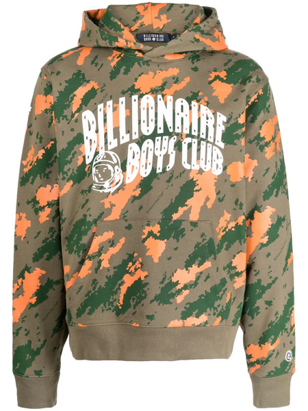  Billionaire Boys Club Hoodie Imprimé Camouflage à Logo Astro - Vert 