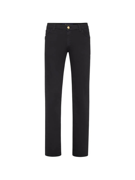  Billionaire Pantalon à Détails Brodés - Noir 