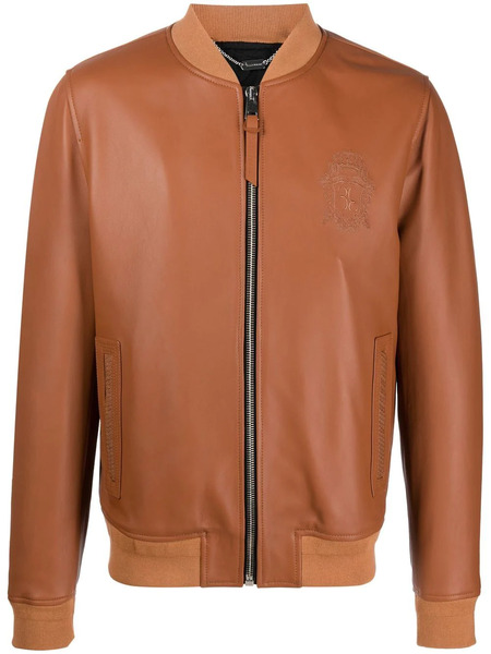  Billionaire Veste Bomber En Peau De Mouton - Marron 