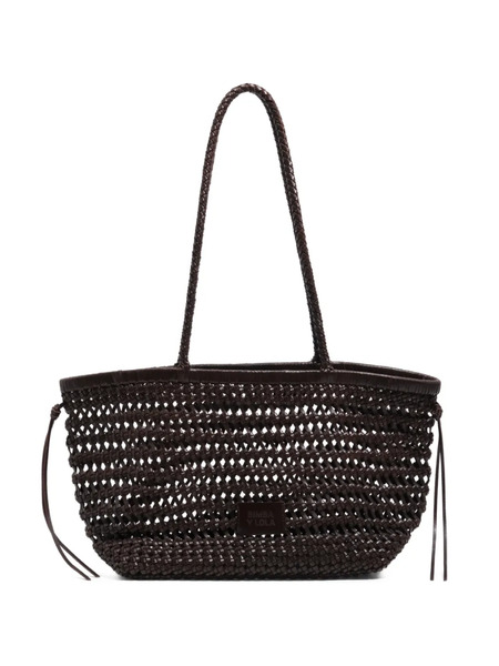  Bimba Y Lola Sac Cabas à Design Tressé - Marron 