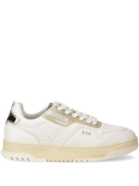  Blauer Baskets Damen - Blanc 