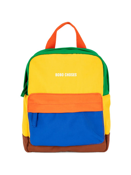  Bobo Choses Sac à Dos à Design Colour Block - Jaune 
