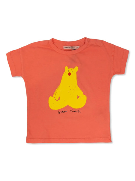  Bobo Choses T-shirt à Imprimé Graphique - Rouge 