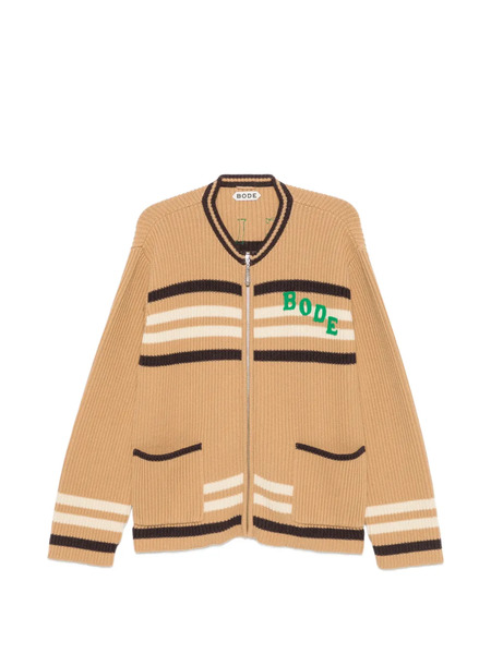  Bode Cardigan Timber - Tons Neutres 