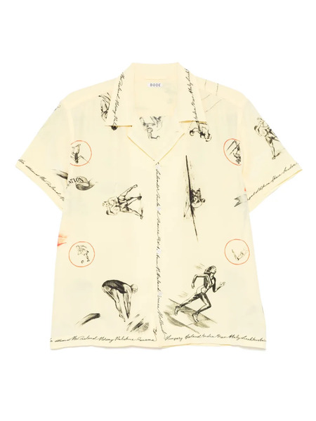  Bode Chemise Games - Jaune 