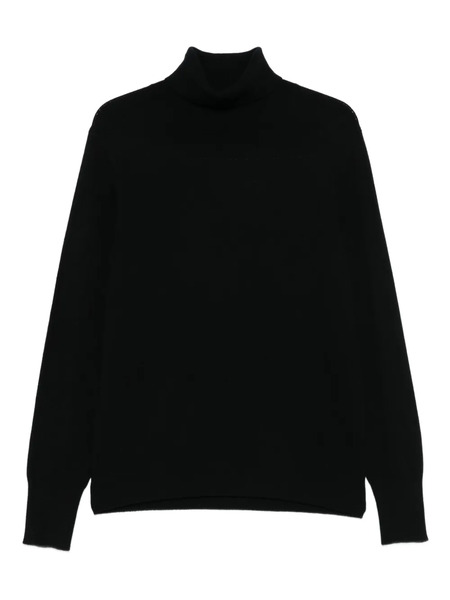  Bompard Pull à Col Roulé - Noir 