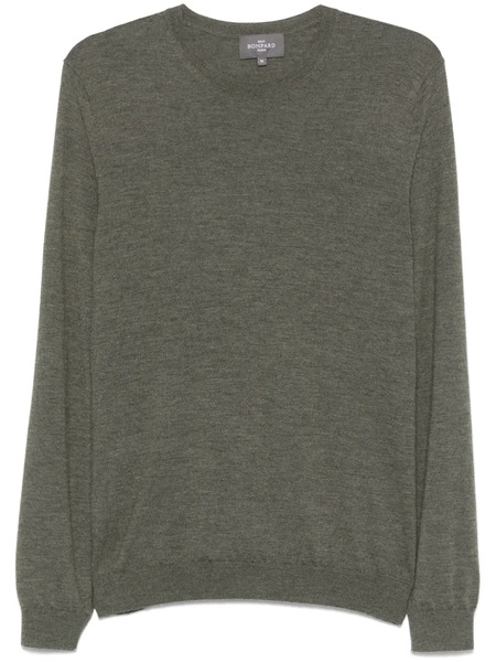  Bompard Pull En Maille Fine - Vert 