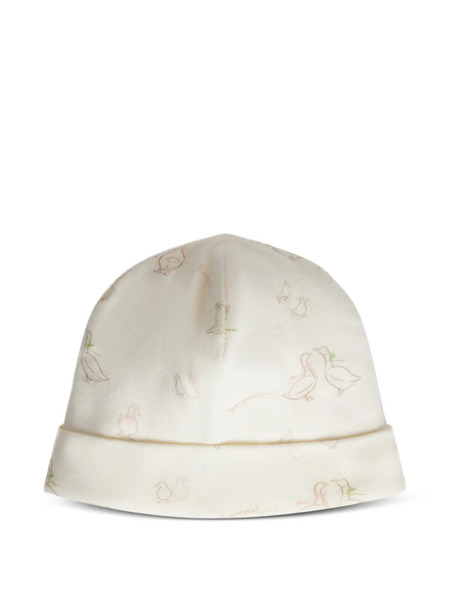  Bonpoint Bonnet Lyann Imprimé - Tons Neutres 