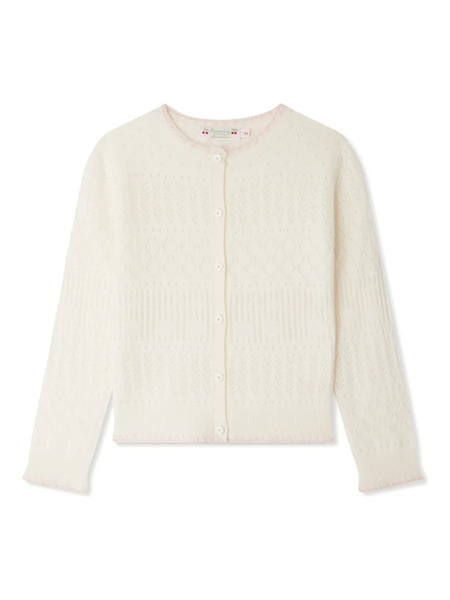  Bonpoint Cardigan Enza - Blanc 