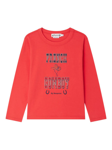  Bonpoint T-shirt Tadda - 152 Upb Bordeaux 