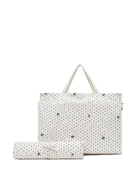  Bonton Couverture à Motif D'étoiles - Blanc 