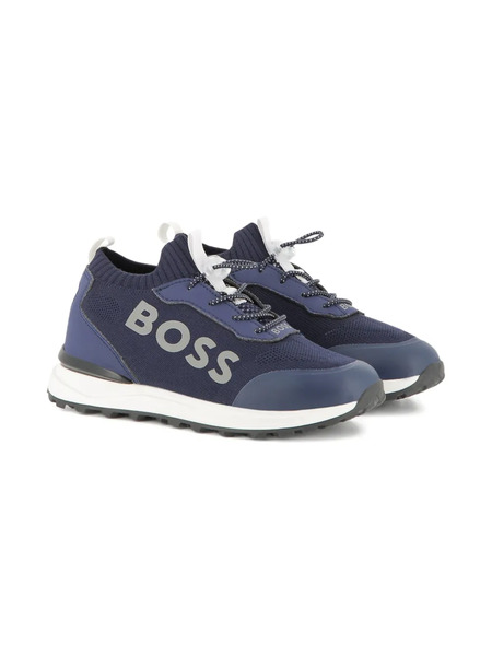  Boss Kidswear Baskets à Logo - Bleu 