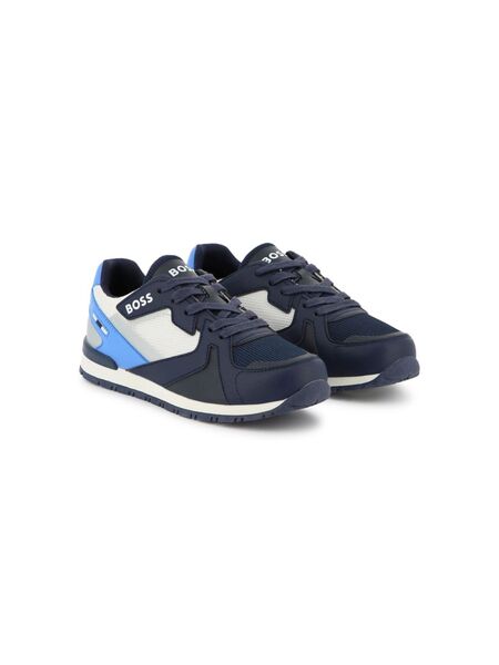  Boss Kidswear Baskets Colour Block - Bleu 
