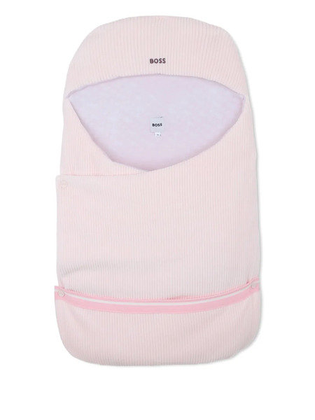  Boss Kidswear Nid D'ange à Design Nervuré - Rose 