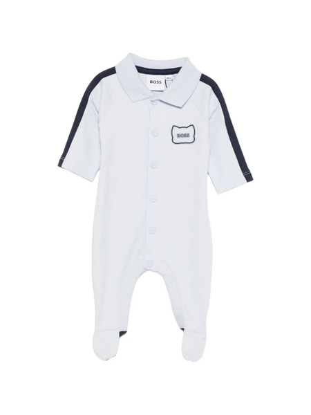  Boss Kidswear Pyjama à Patch Logo - Bleu 