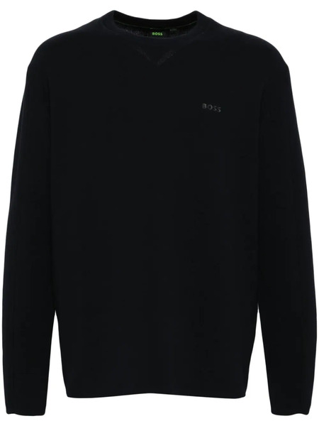  Boss Pull à Logo - Noir 