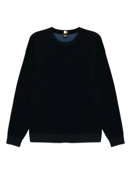 Boss Pull Long Sleeved Crewneck - Bleu 