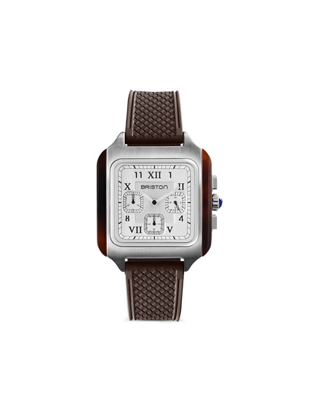  Briston Montre Streamliner Kennedy 38.5 Mm - Blanc 