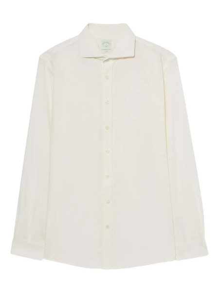  Brooks Brothers Chemise En Coton à Coupe Slim - Blanc 