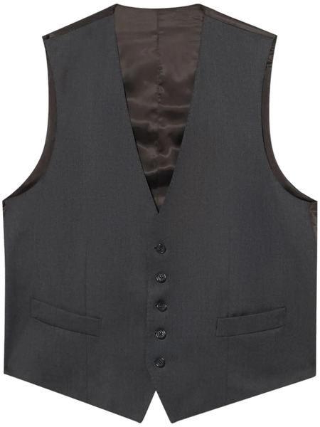  Brooks Brothers Veston En Laine Vierge - Gris 