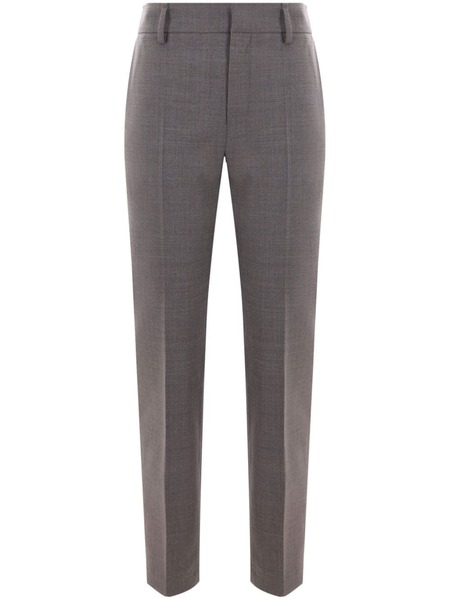  Brunello Cucinelli Pantalon à Design Chiné - Gris 