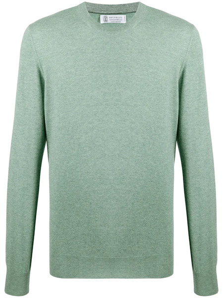  Brunello Cucinelli Pull Classique - Vert 