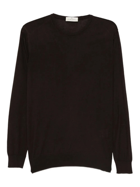  Bruno Manetti Pull En Cachemire - Bleu 