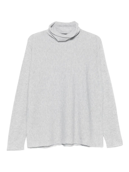  Bruno Manetti Pull En Maille Fine - Gris 