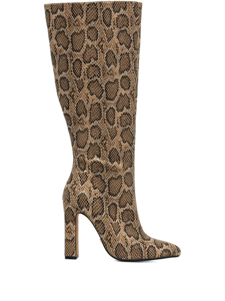  Buffalo Bottines July 110 Mm à Bout Pointu - Tons Neutres 