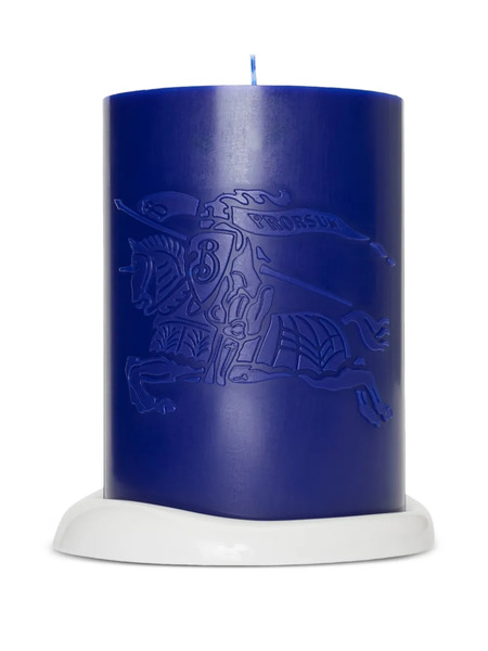  Burberry Bougie à Bois Et Clou De Girofle - Bleu 