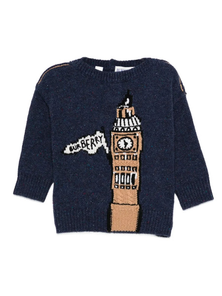  Burberry Kids Pull Big-ben - Bleu 
