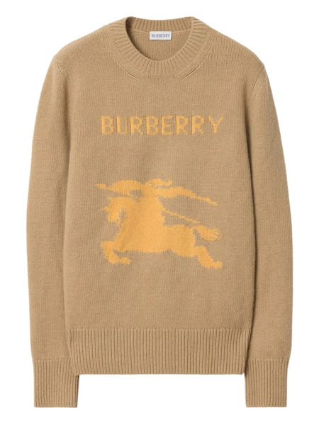  Burberry Pull Equestrian Knight - Tons Neutres 