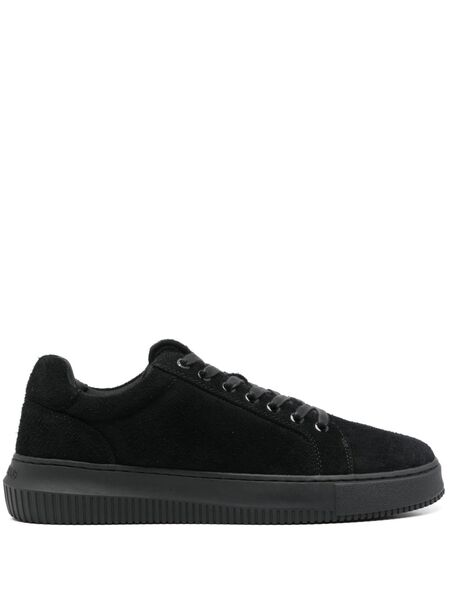  Calvin Klein Jeans Baskets En Daim - Noir 