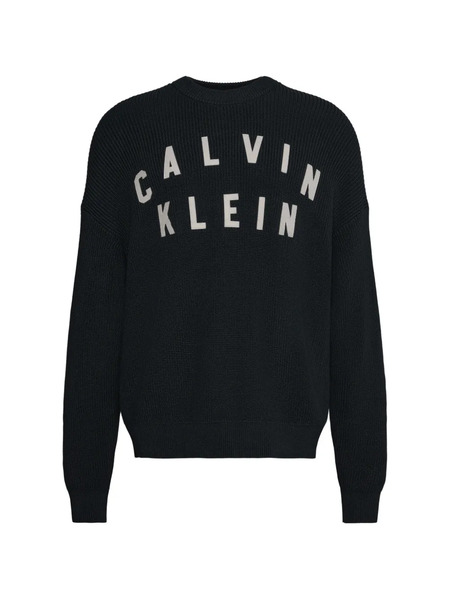  Calvin Klein Pull à Logo Varsity - Bleu 