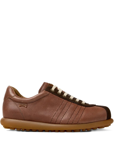  Camper Baskets Pelotas En Cuir Avec Empiècements En Daim - Marron 