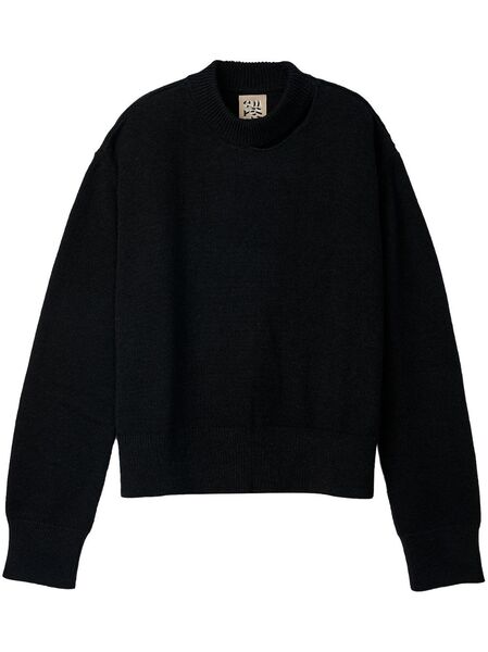  Camperlab Pull à Effet Usé - Noir 