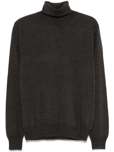  Canali Pull En Laine - Marron 