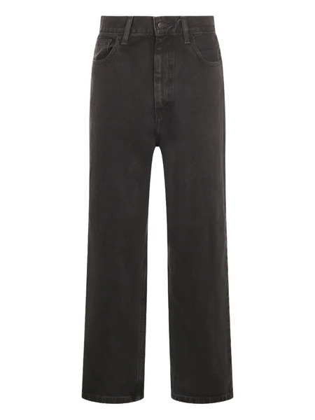  Carhartt Wip Jean à Coupe Droite - Noir 