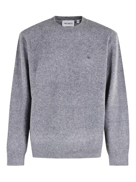  Carhartt Wip Pull à Logo - Gris 